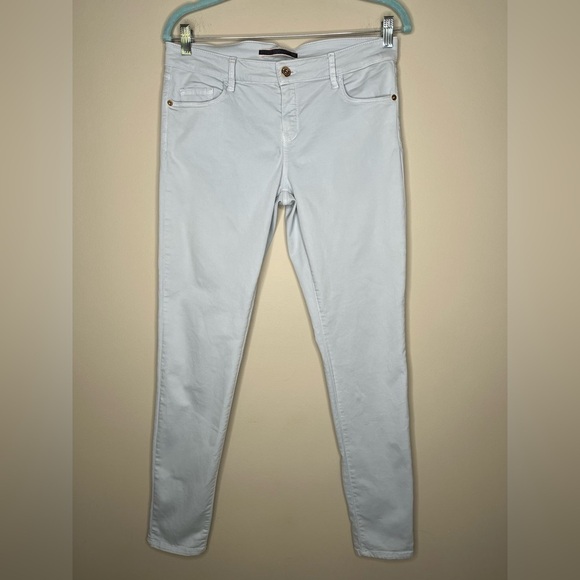 Massimo Dutti Light Blue Skinny Pants, 10 - Picture 1 of 11